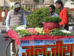 Veg sellers in Jaipur