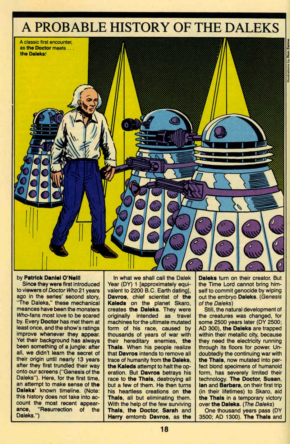 Read online Doctor Who (1984) comic -  Issue #9 - 20