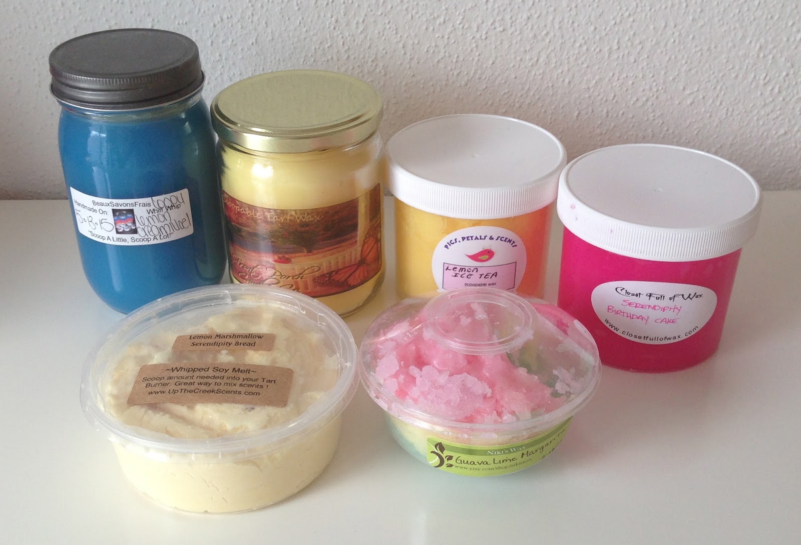 Dreams of scented wax Scoopable Wax Comparsion Part 2