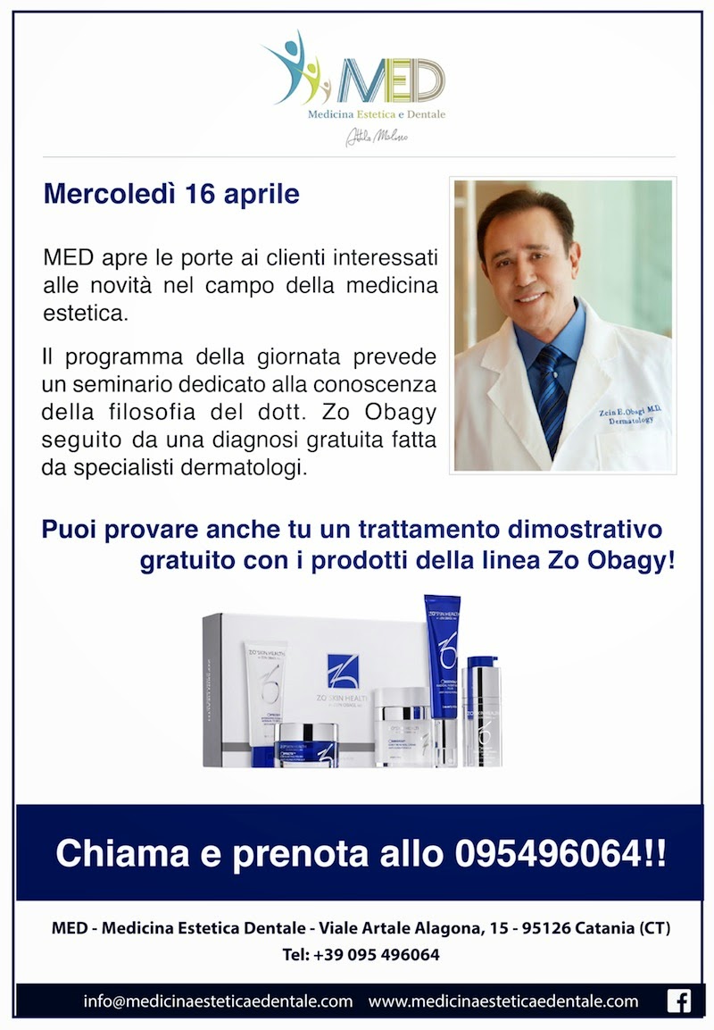 16 aprile - giornata all'insegna della medicina estetica !‏