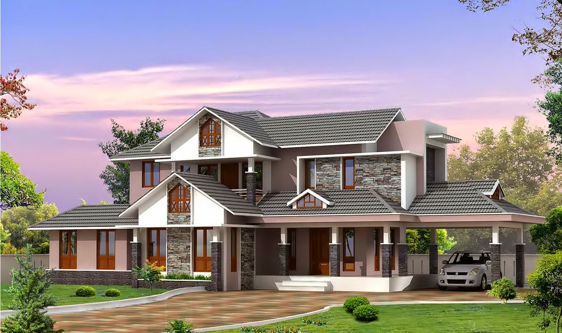  Kerala  Style  Villa Plan  and Elevation  Smart Home  Designs 