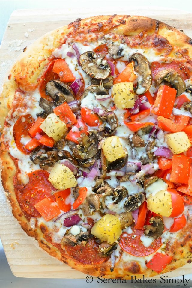 Charcoal Grilled Pizza