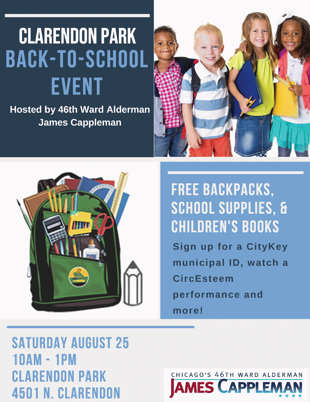 Uptown Update Back To School Events On Saturday, August 18th and 25th