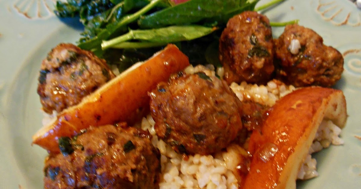 Savory Meatballs Glazed in Paprika Pear Sauce Our Sunday Cafe, the