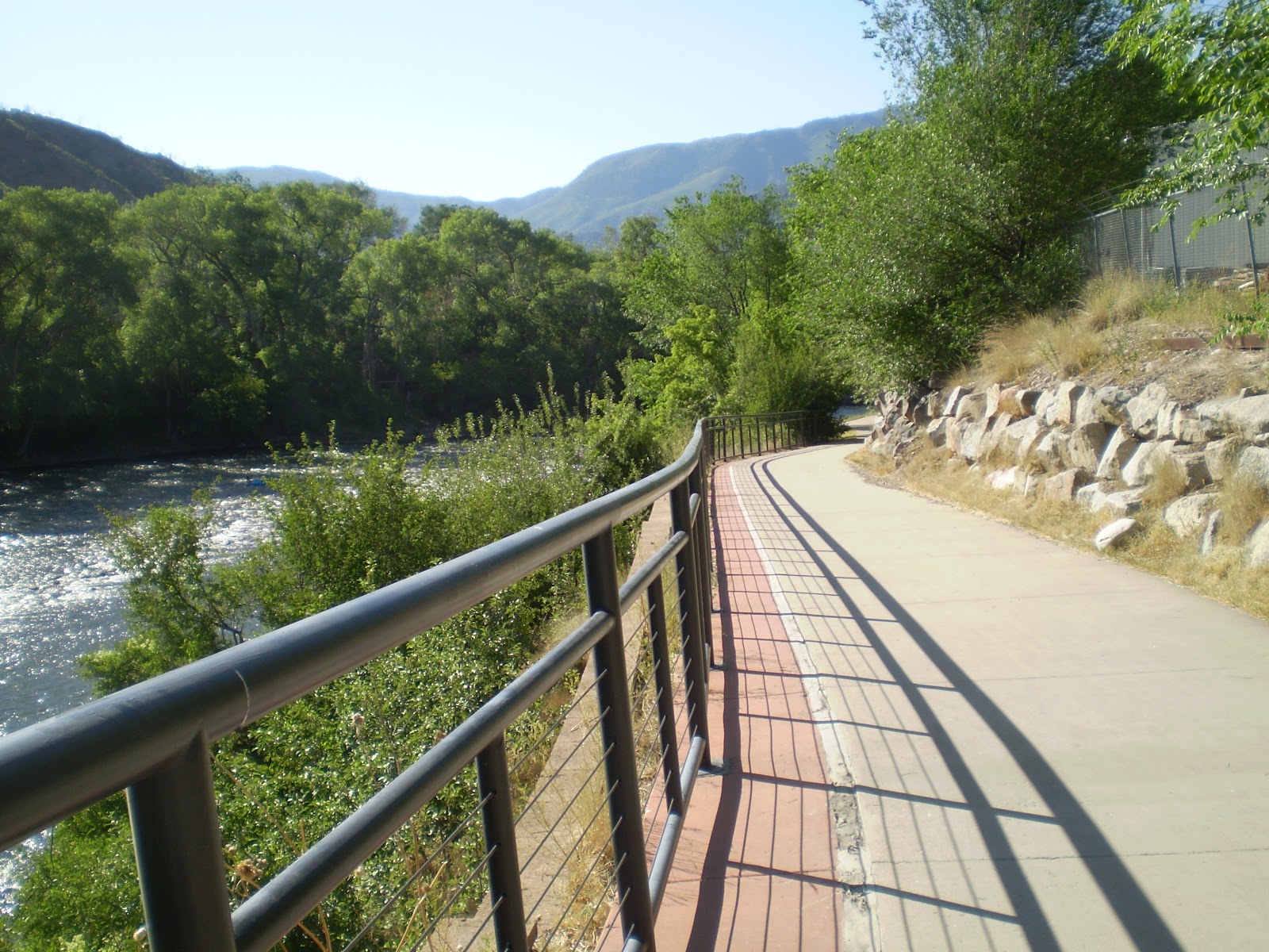 Denver's Bike Paths June 2012 Aspen to Glenwood Springs on the Rio