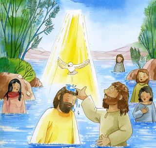 "Baptism of Jesus" by Isabella Colette
