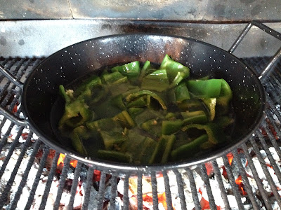 Pimientos verdes fritos - Receta - el gastrónomo - ÁlvaroGP - Álvaro García - BBQ - Barbacoa