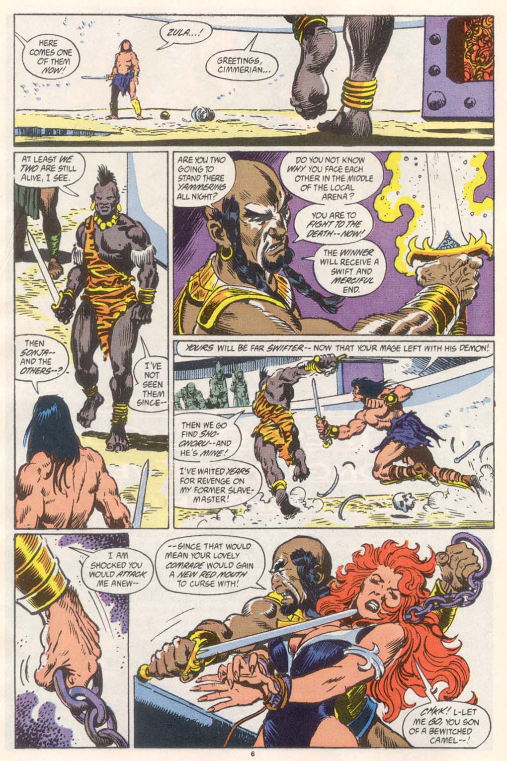 Read online Conan the Barbarian (1970) comic -  Issue #248 - 6