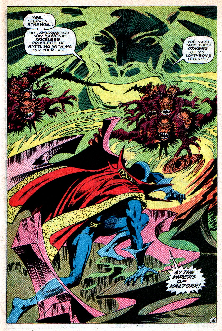 Read online Marvel Masterworks: Doctor Strange comic -  Issue # TPB 3 - 272