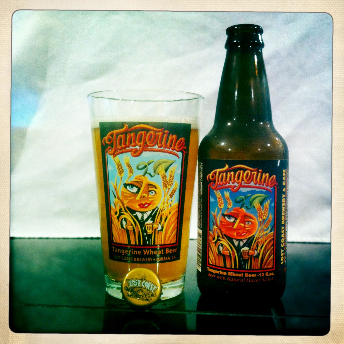 NorCal Beer Blog Lost Coast Brewery Tangerine Wheat Ale