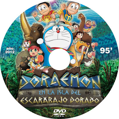 Doraemon en la isla dels escarabajo dorado - [2012]