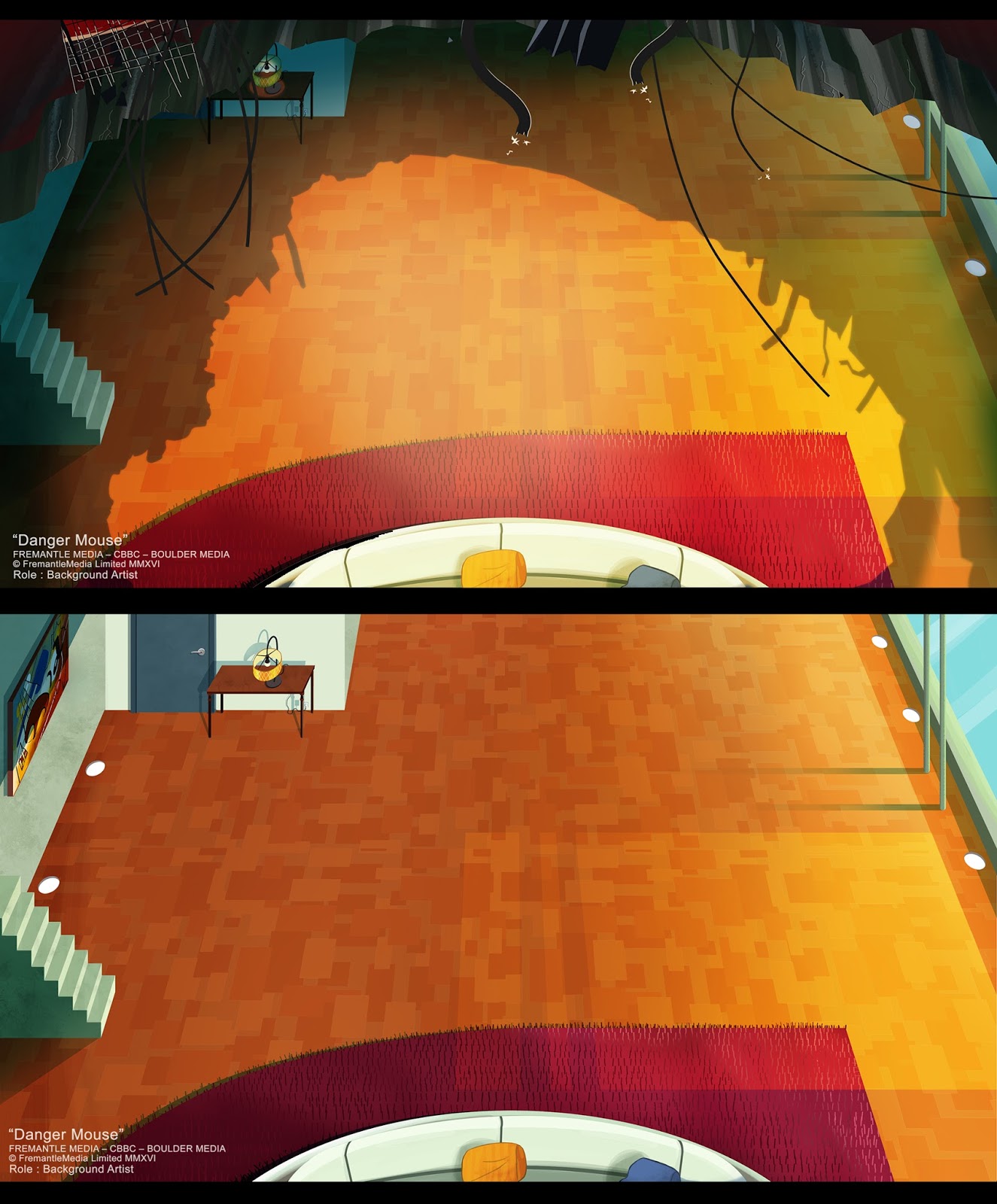 Alana&rsquo;s Place: More Danger Mouse Season 1 backgrounds!