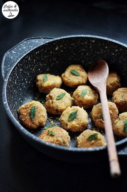 polpette di melanzane al profumo di menta e limone - [stagioniamo!]