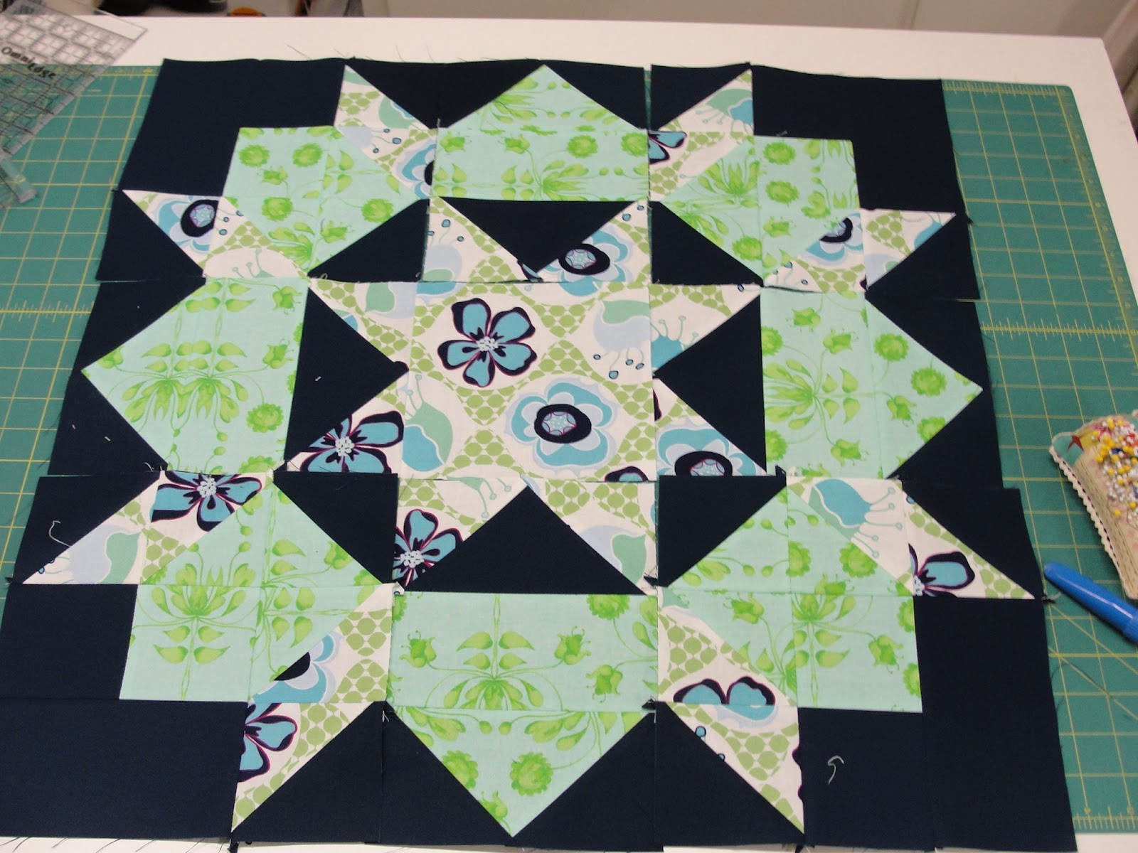 Stitchy Quilt Stuff Swoon Quilt Block 1