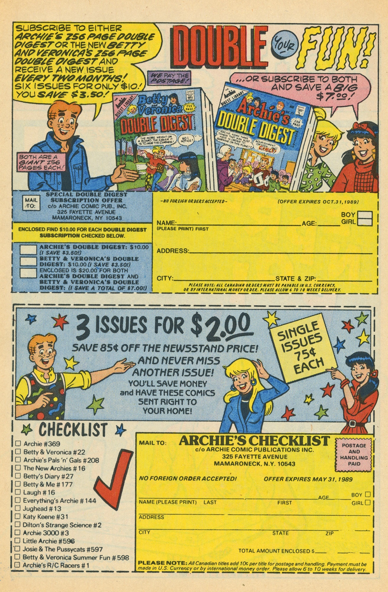 Read online Archie Giant Series Magazine comic -  Issue #595 - 12