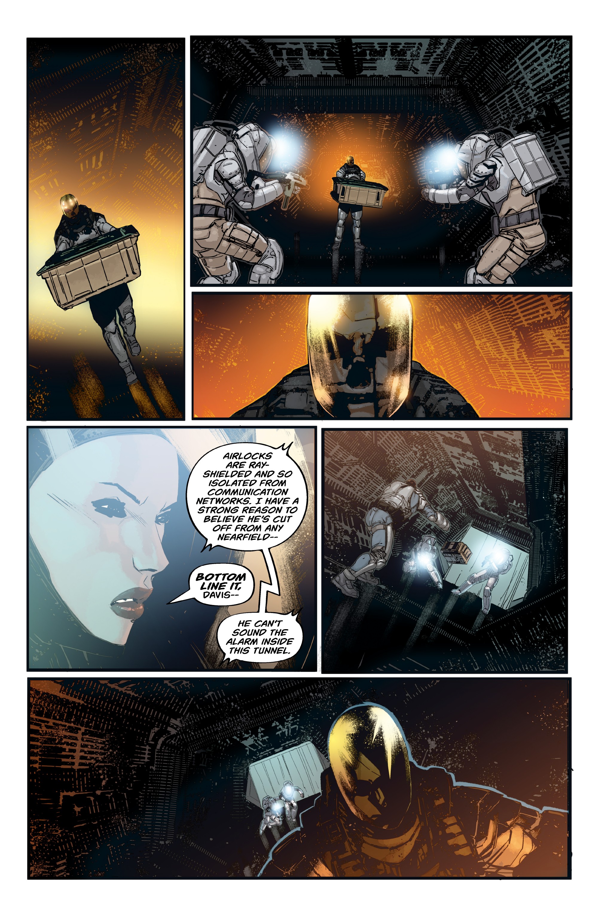 Read online Aliens: Resistance comic -  Issue #2 - 10