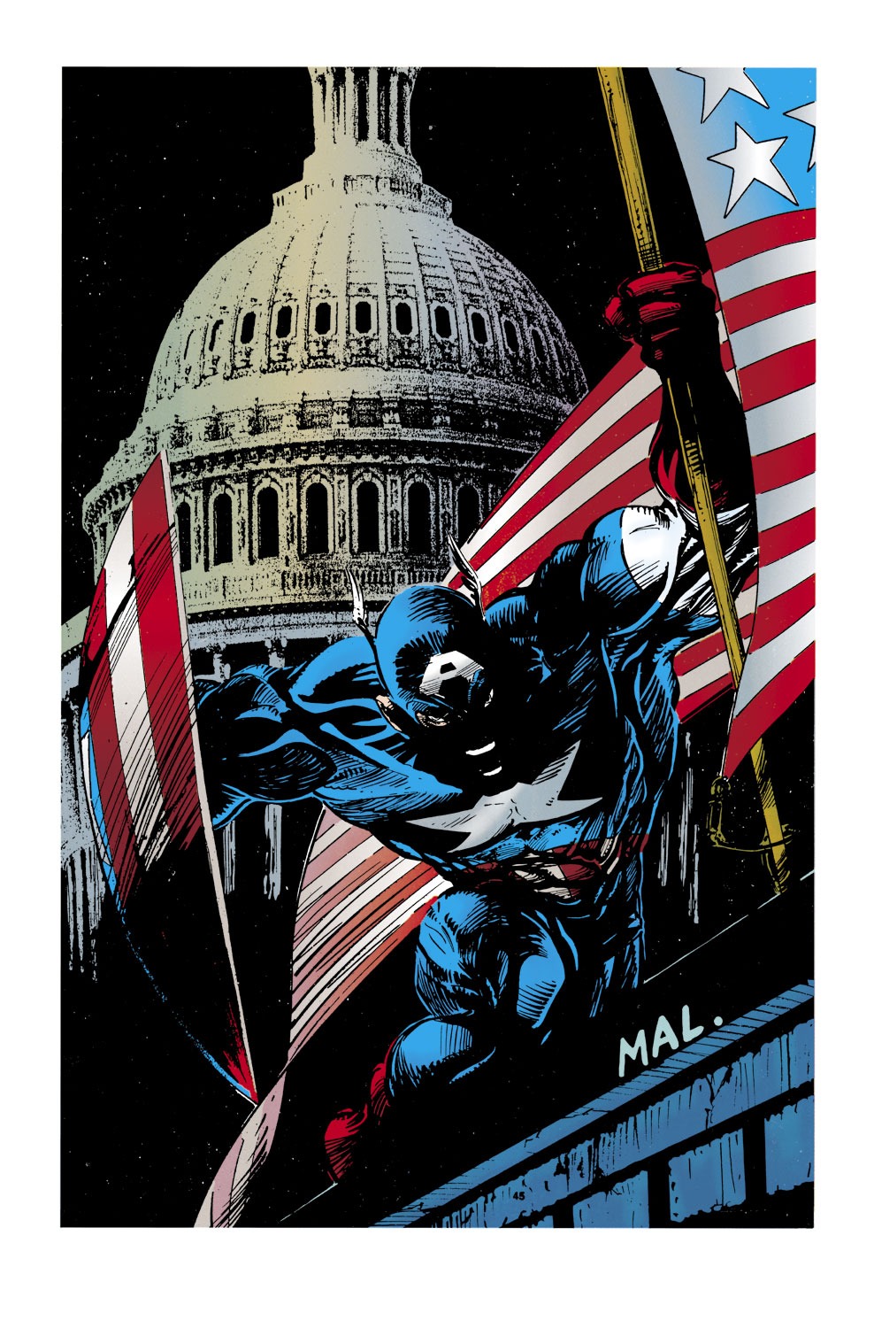 Captain America (1968) Issue #425 #375 - English 37