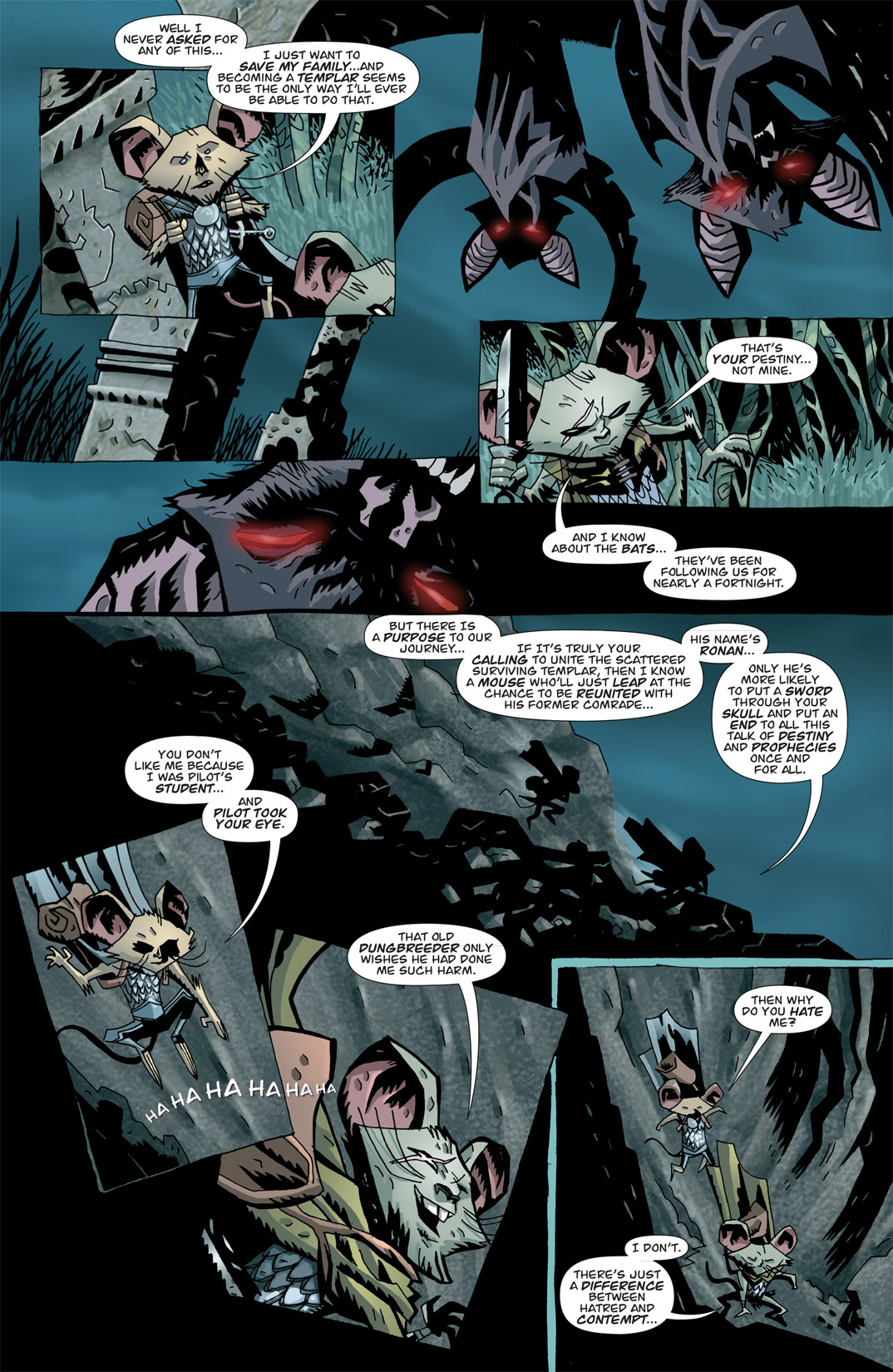 The Mice Templar Volume 2: Destiny issue 1 - Page 11