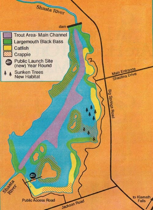 October 2023 Lake Shastina Fishing Maps, Reports, plus Siskiyou Hunting