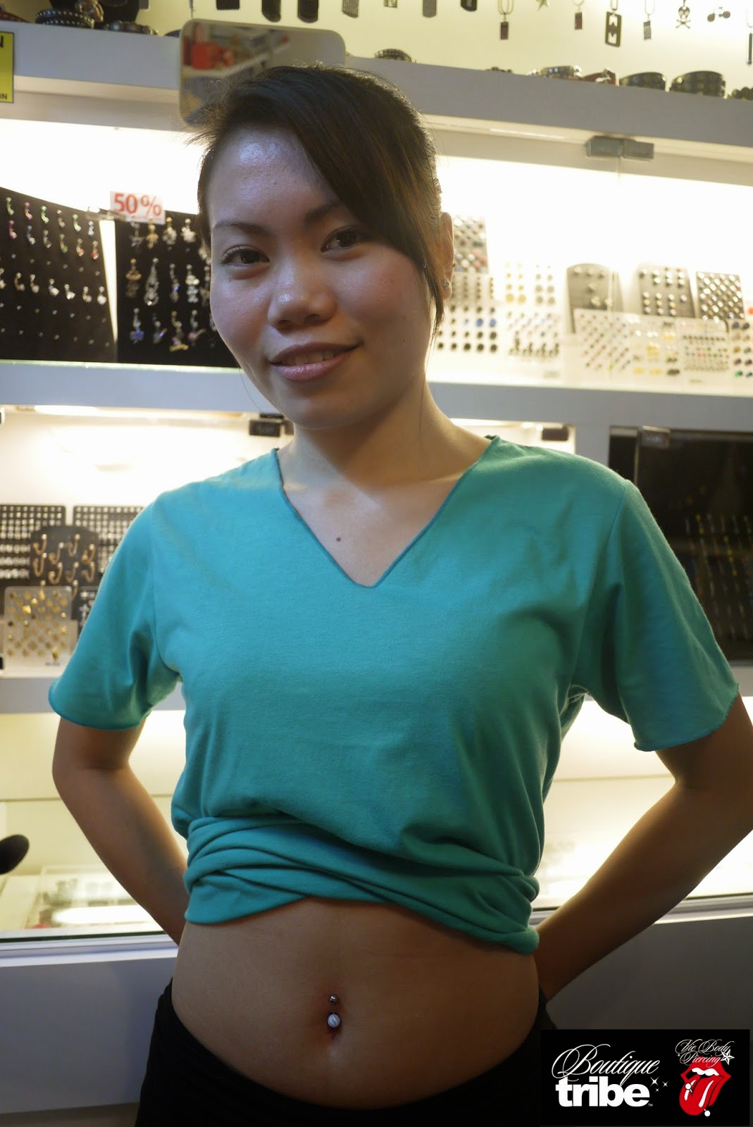 Vie Body Piercing Boutique Tribe Navel piercing / Belly piercing