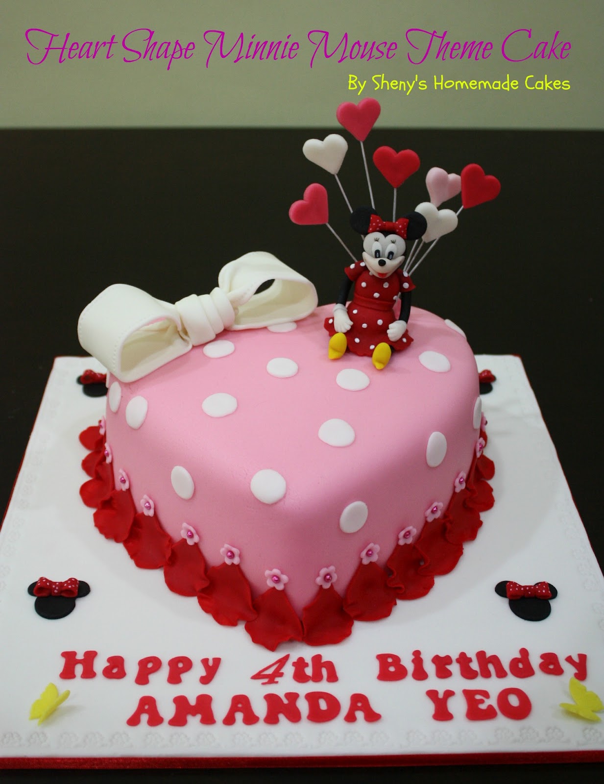 How To Make A Minnie Mouse Cake From Scratch How To Make A Minnie Mouse Cake From Scratch