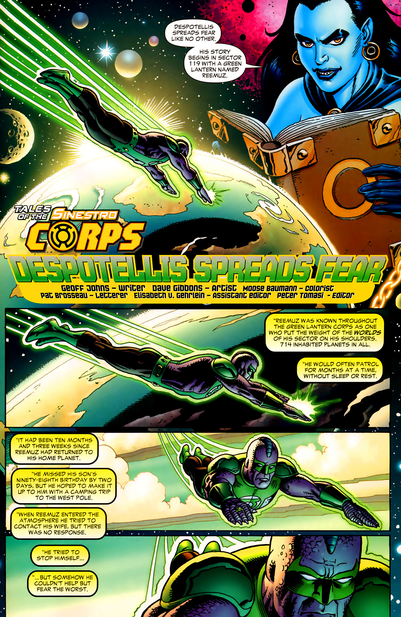 Read online Green Lantern (2005) comic -  Issue #18 - 18