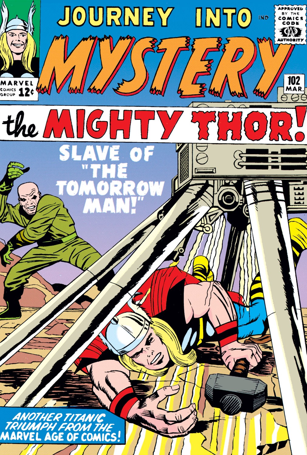 Read online Journey Into Mystery (1952) comic -  Issue #102 - 1