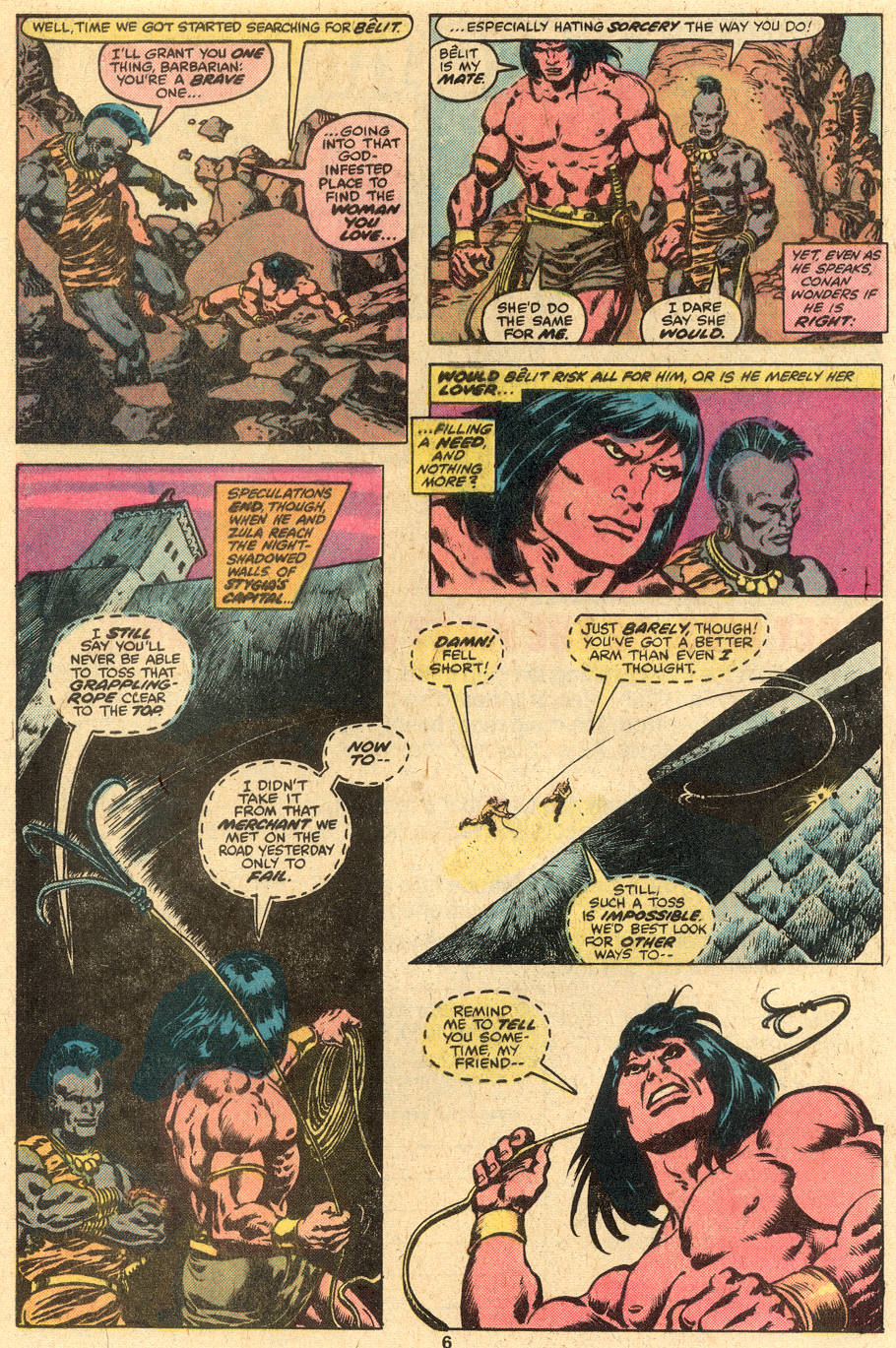 Read online Conan the Barbarian (1970) comic -  Issue #86 - 4