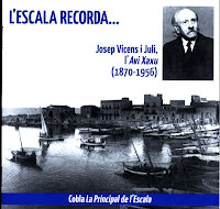 Portada del CD L'Escala Recorda Josep Vicens 'Xaxu'