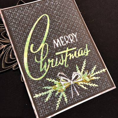 Sara Emily Barker https://sarascloset1.blogspot.com/2018/12/contemporary-christmas-card-compilation.html Contemporary Christmas Card Plaid & Nordic Retro Merry Christmas Funky Festive 1
