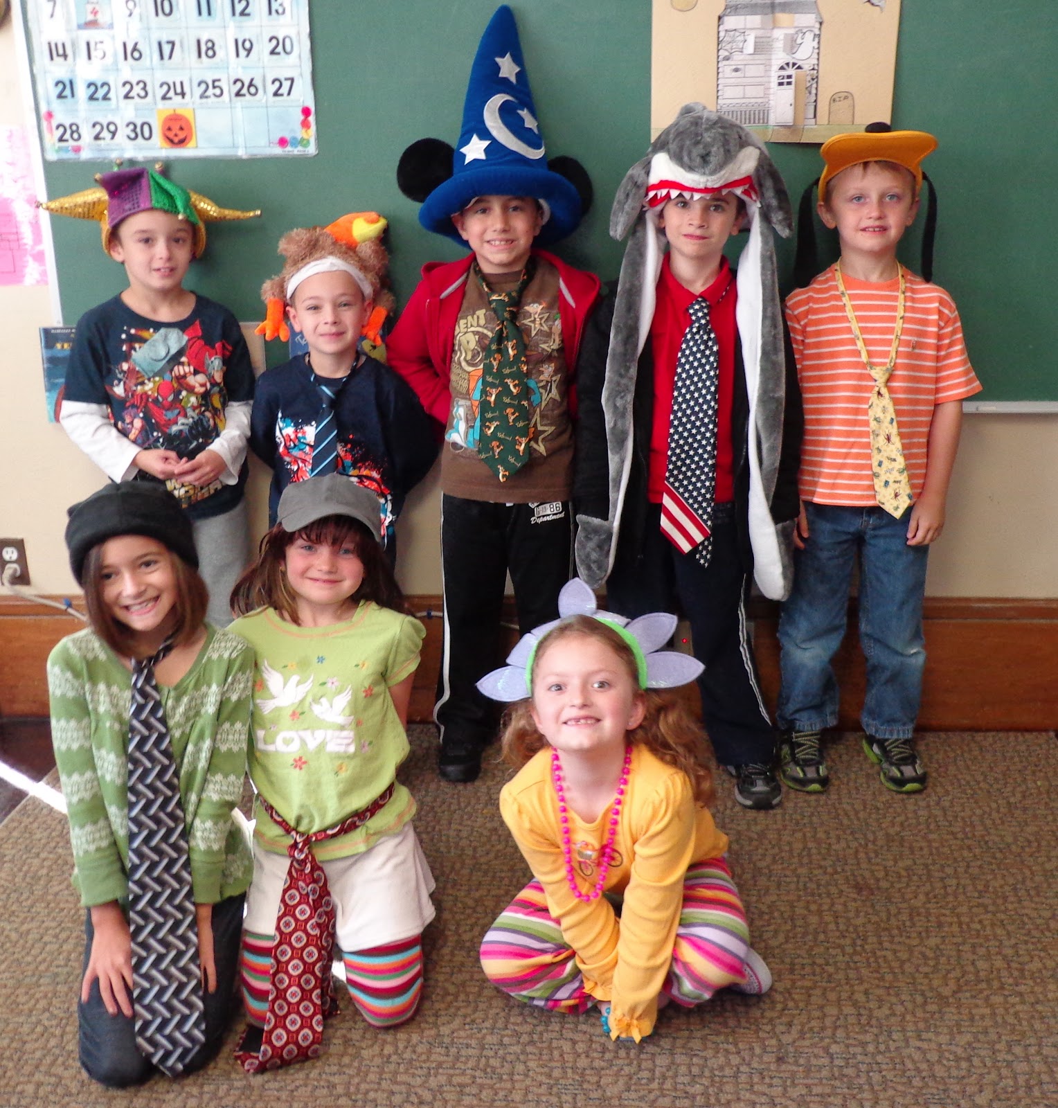 Antioch School News: Crazy Hat & Tie Day!