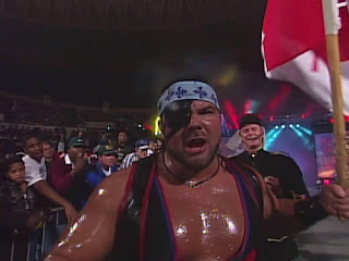 WCW WORLD WAR 3 1996 - The Amazing French Canadians faced Harlem Heat