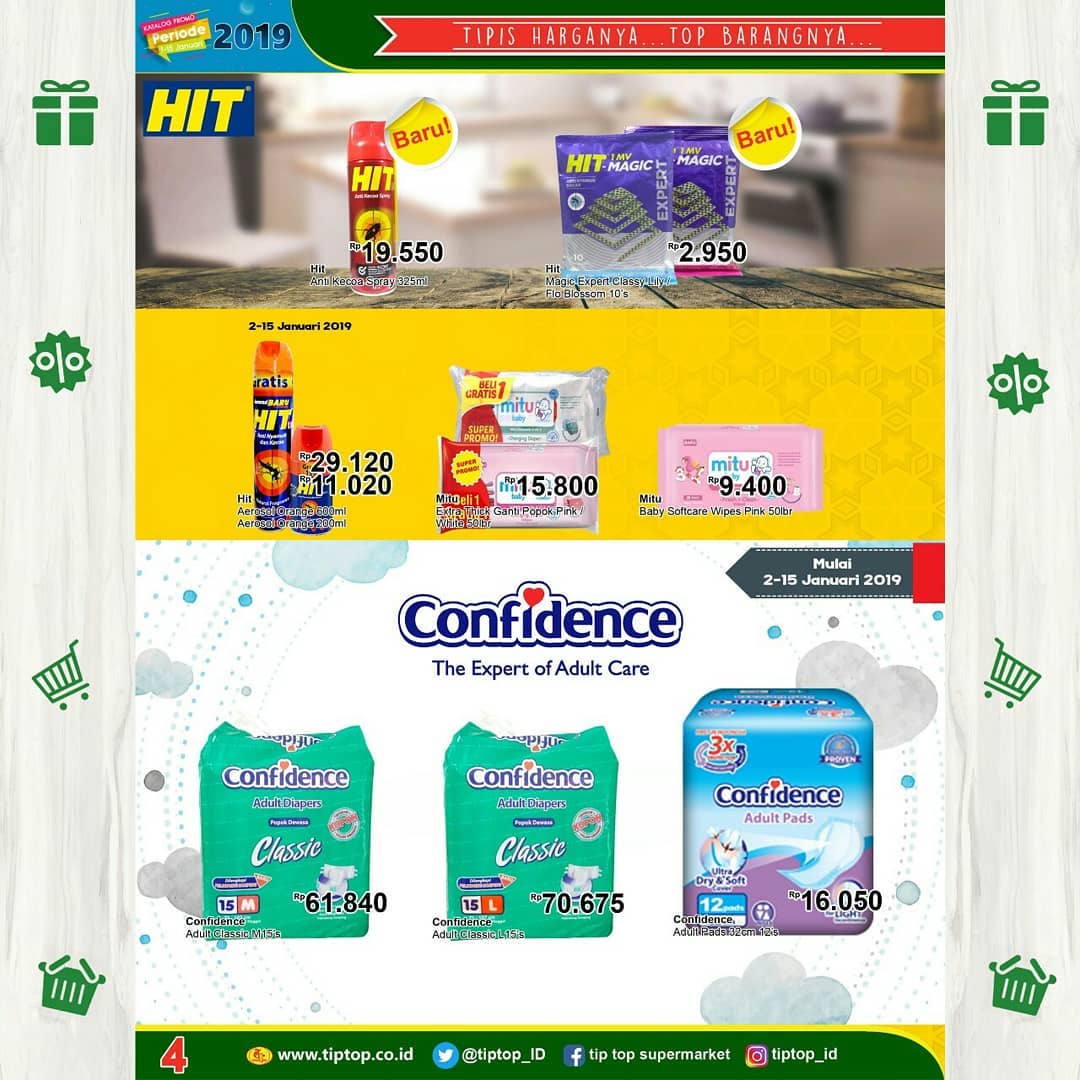 #TipTop - Promo Katalog Periode 01 - 15 Januari 2019 #TipTop - Promo Katalog Periode 01 - 15 Januari 2019