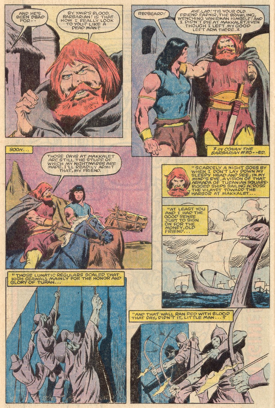Read online Conan the Barbarian (1970) comic -  Issue #161 - 6