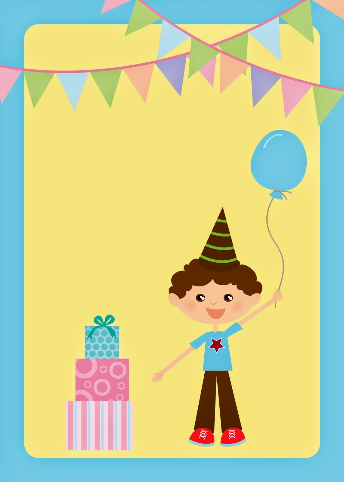Invitaciones para Fiesta de Cumpleaños de Niños para Gratis. - Ideas y material gratis para fiestas y celebraciones Oh My Fiesta!