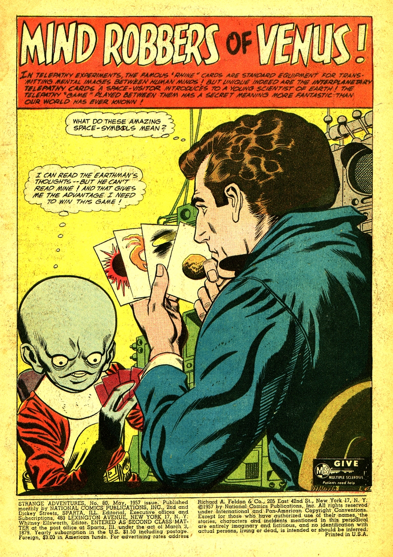 Strange Adventures (1950) issue 80 - Page 3