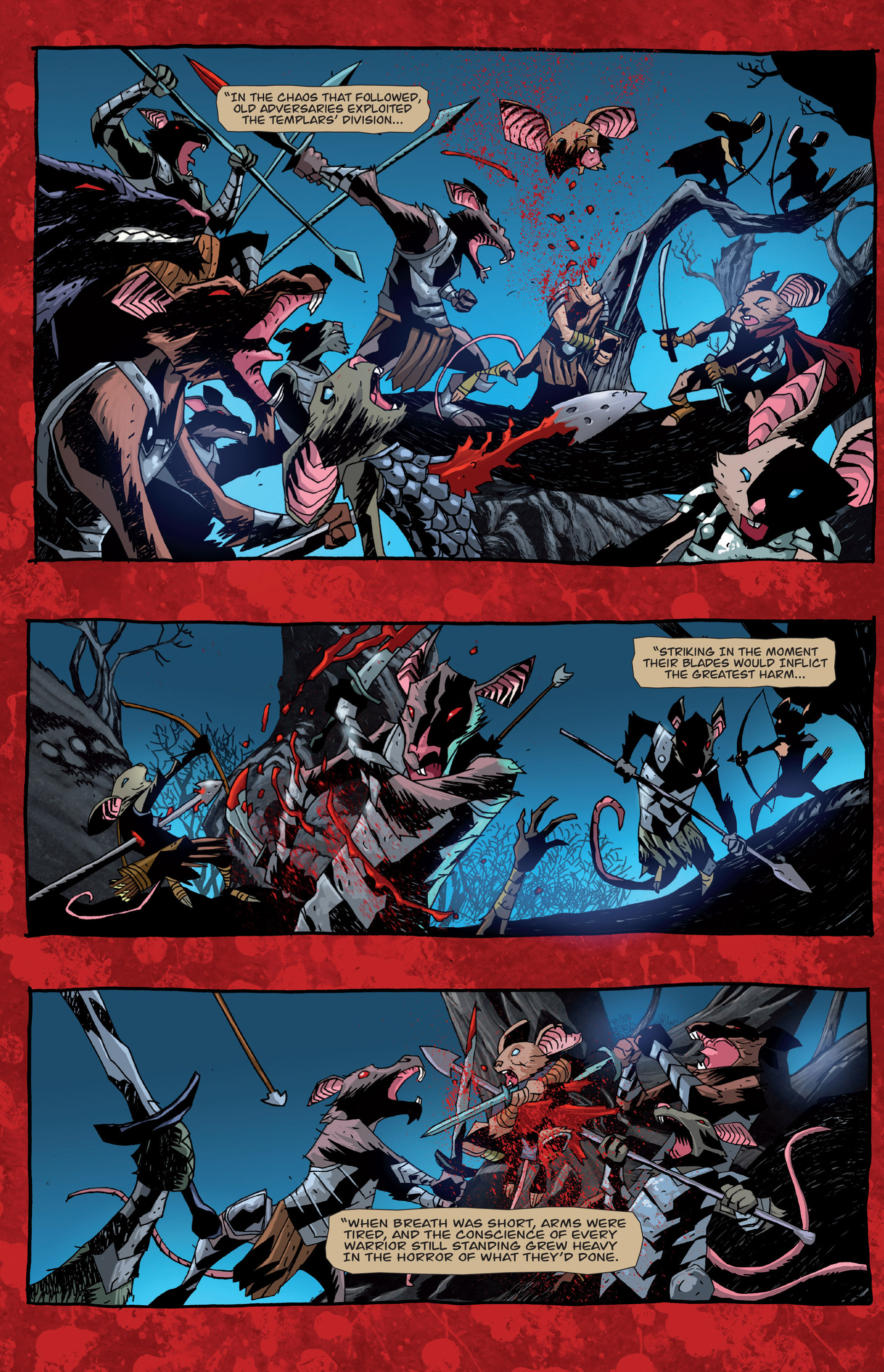 Read online The Mice Templar Volume 4: Legend comic -  Issue #1 - 7