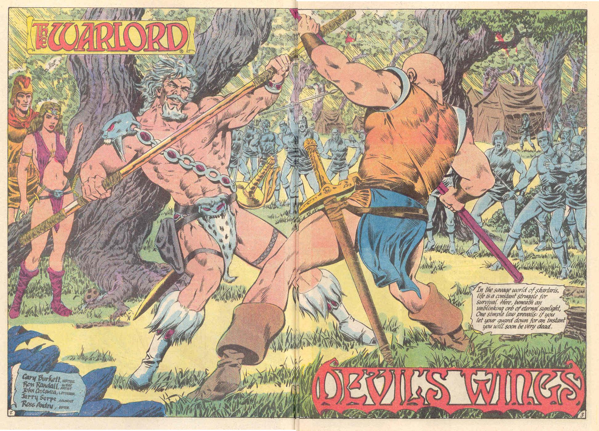 Read online Warlord (1976) comic -  Issue #93 - 3