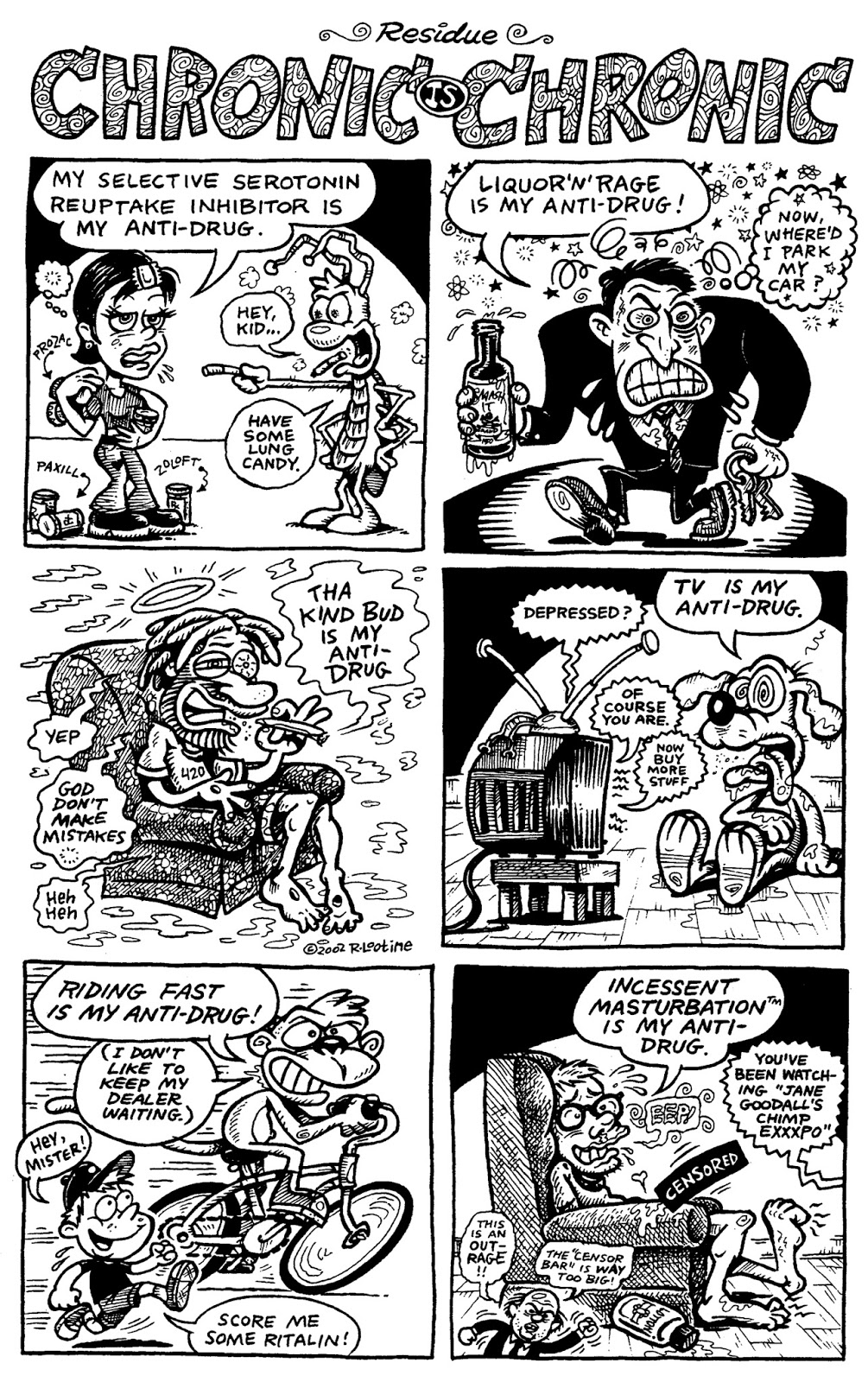 Residue Comics Chronic is Chronic