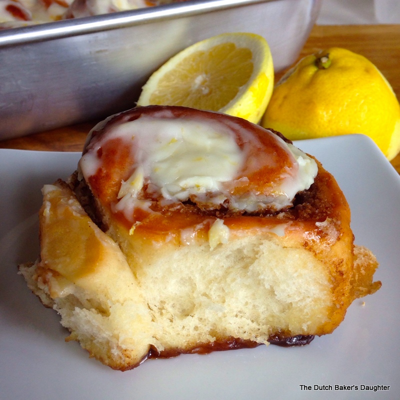 The Dutch Baker's Daughter LemonButtermilk Cinnamon Rolls