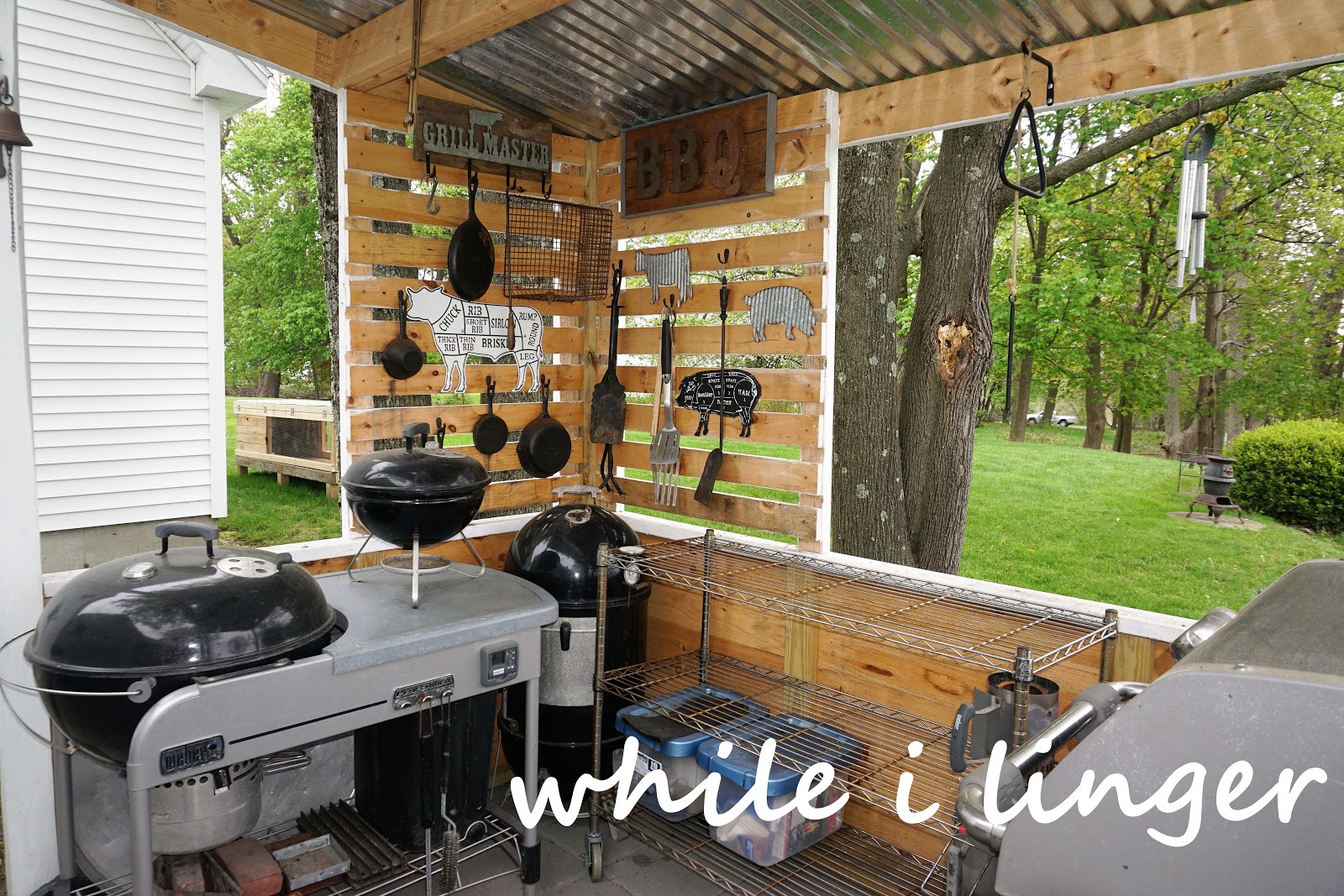 While I Linger BBQ Shack