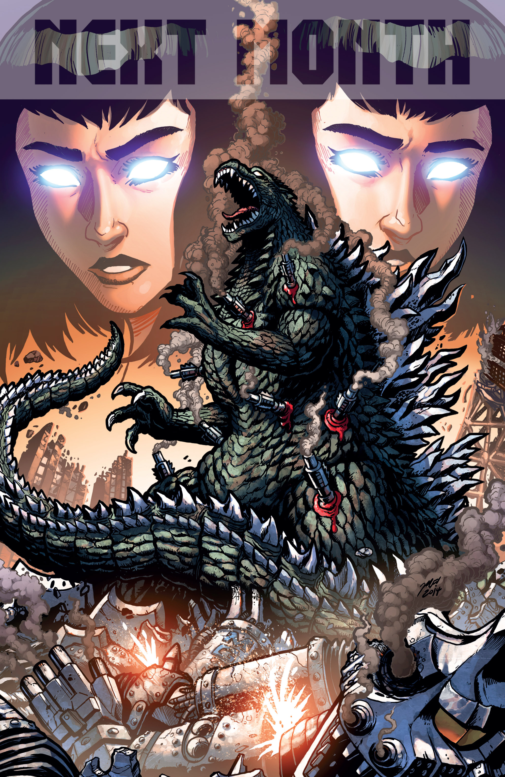 Read online Godzilla: Rulers of Earth comic -  Issue #15 - 23