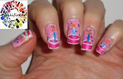 birthday cake nail nails without bit complete right