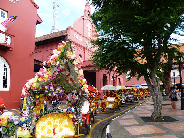 trishaw in melaka