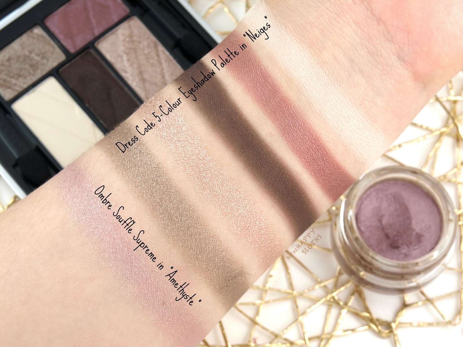 Lise Watier Holiday 2018 | Neiges Dress Code 5-Colour Eyeshadow Palette: Review and Swatches