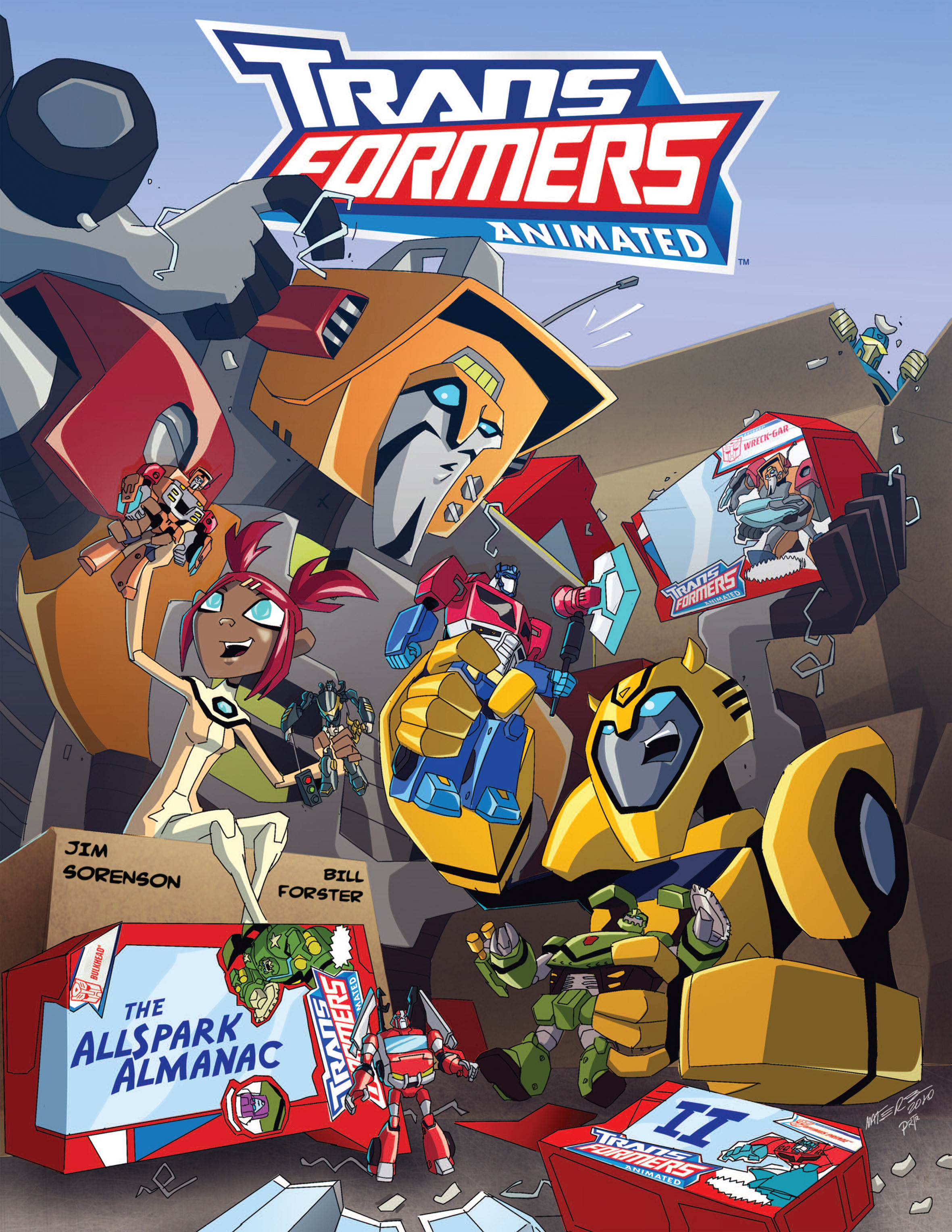 Read online Transformers Animated: The Allspark Almanac comic -  Issue # TPB 2 - 1