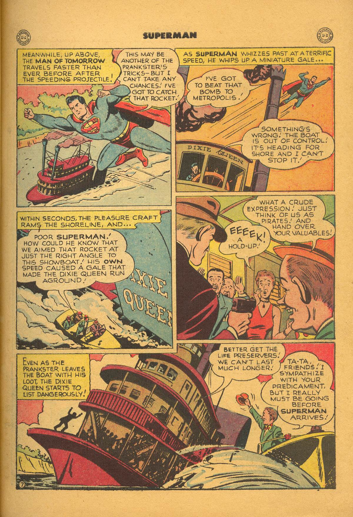 Read online Superman (1939) comic -  Issue #56 - 9