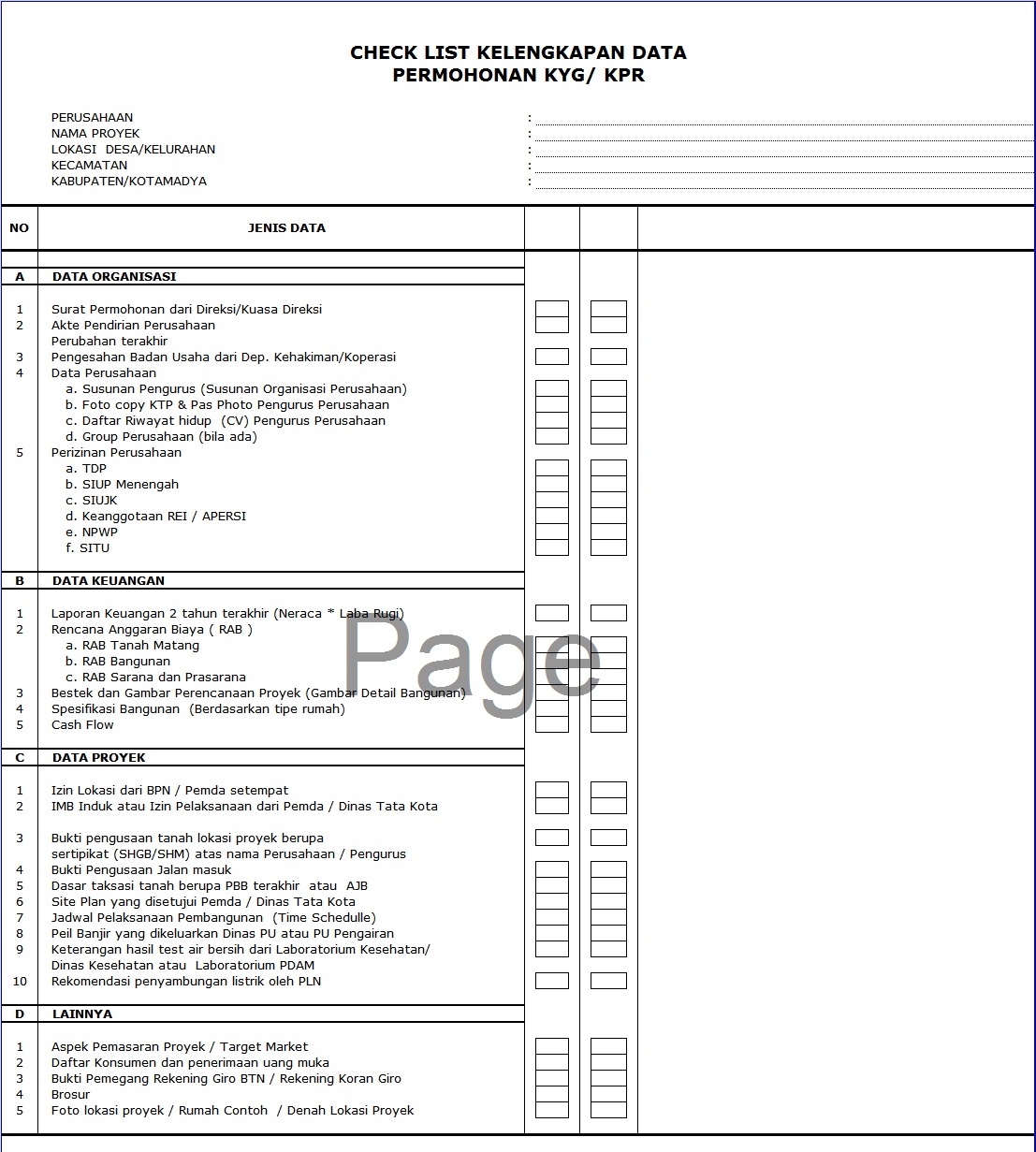 Contoh Surat Permohonan Dukungan Kpr Btn Kumpulan Surat Penting