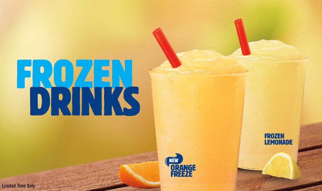 News Burger King New Orange Freeze