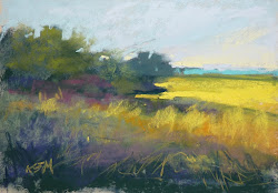 pastel paintings karen painting margulis landscape marsh impression minutes better 5x7 drawing prints arts pawley low country